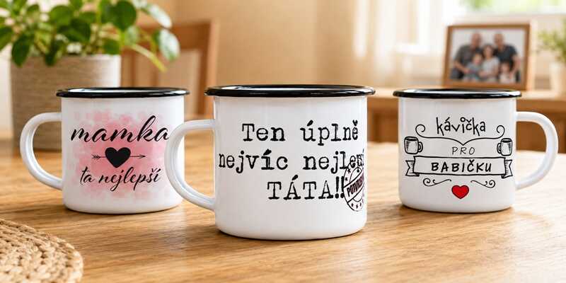 Rodinné plecháčky pro maminku, tatínka a babičku